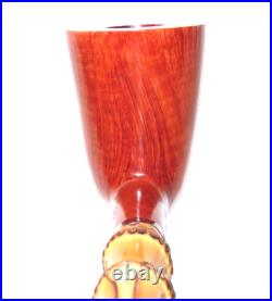 Ashton Unsmoked Straight Grain Magnum Stamped Pipe Made By Bill Taylor In 2004