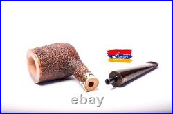 Asikyan Pipe #370/23 Billiard Rusticated Hand Made