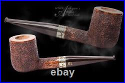 Asikyan Pipe #370/23 Billiard Rusticated Hand Made