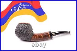 Asikyan Pipe #423/24 Apple Rusticated\Smooth Hand Made