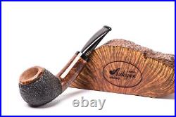 Asikyan Pipe #423/24 Apple Rusticated\Smooth Hand Made