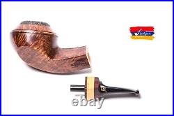 Asikyan Pipe #432/24 Bulldog Smooth Partially Rusticated Hand Made