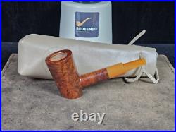 Atin Pipes #26 Smooth Canted Poker Tobacco Smoking Pipe