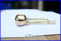 Authentic Lollipop Steamroller Solid Brass Proto Smoking Pipe Cleanable Tar Trap