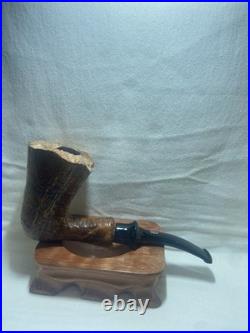 BEAUTIFUL Chacom Fleur Sablee Tobacco Pipe No Filter with Original Box and Pouch