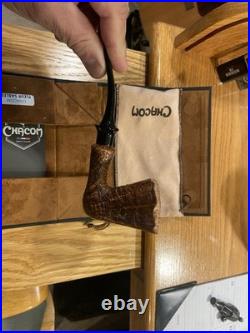 BEAUTIFUL Chacom Fleur Sablee Tobacco Pipe No Filter with Original Box and Pouch