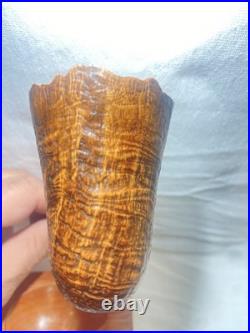 BEAUTIFUL Chacom Fleur Sablee Tobacco Pipe No Filter with Original Box and Pouch