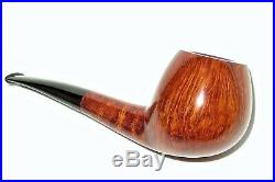 BILL WALTHER BENT SMOOTH APPLE SHAPED PIE With SUPER GRAIN PATTERN PIPESTUD
