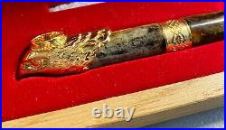 Baltic Amber Herb smoking pipes Medvakh Gilded Metal