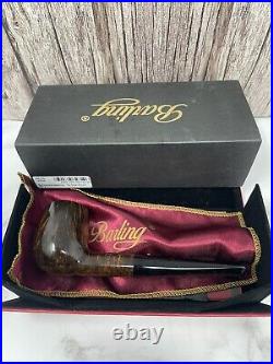 Barling Marylebone Ye Olde Wood 1812 Dark Brown Tobacco Pipe