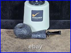 Bennie Joe Rusticated Speeding Egg Tobacco Smoking Pipe