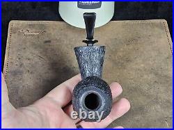 Bennie Joe Rusticated Speeding Egg Tobacco Smoking Pipe