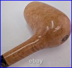 Billiard Smoking Briar Pipe withEbonite Stem by Whitaker Werks