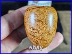 Birdseye! Preston Rogers Smooth/Rustic Acorn with Ivorite Artisan Tobacco Pipe