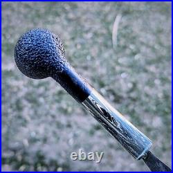Black Small Briar Wood Smoking Pipe Handcrafted Tobacco Pipe Premium quality