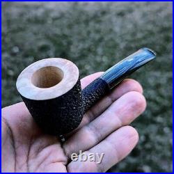 Black Small Briar Wood Smoking Pipe Handcrafted Tobacco Pipe Premium quality