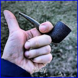Black Small Briar Wood Smoking Pipe Handcrafted Tobacco Pipe Premium quality