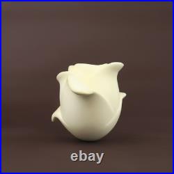 Blooming Rose Figure Smoking Pipe, block Meerschaum New Handmade Custom Case1703