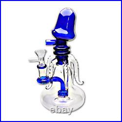 Blue Octopus Pulpo Water Pipe Bong 9