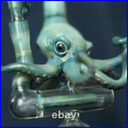 Blue Tentacled Octopus Oringinal hand made glass blown smoking Novelty