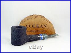 Brand new bog oak pipe VOLKAN Morta by Alberto Paronelli Tobacco Pipe 9mm pfeife