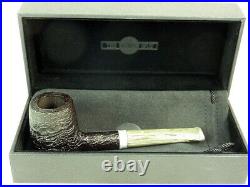Brand new briar pipe DUNHILL 4103 Shell Briar Silver Ring pfeife Tobacco Pipe