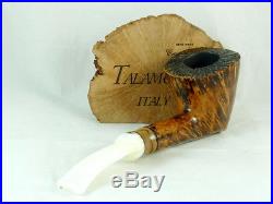 Brand new briar pipe TALAMONA Elite handmade Italy Tobacco Pipe code B25