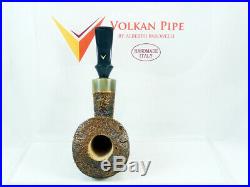 Brand new briar pipe VOLKAN Aurum Tobacco Pipe pfeife handmade pipa