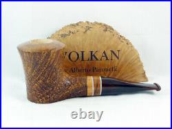 Brand new briar pipe VOLKAN B grade Tobacco Pipe Volkan by Alberto Paronelli
