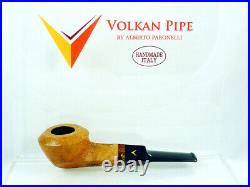 Brand new briar pipe VOLKAN Calypso bulldog Tobacco Pipe 9mm filter pfeife pipa
