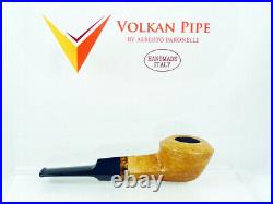 Brand new briar pipe VOLKAN Calypso bulldog Tobacco Pipe 9mm filter pfeife pipa