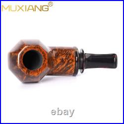 Briar Freehand Pipe Cumberland Stem Wooden Tobacco Smoking Pipe Smooth Finished