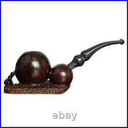 Briar High-end Pipe Smooth Pipe Handmade Unsmoked Tobacco Pipe Collectable Pipe