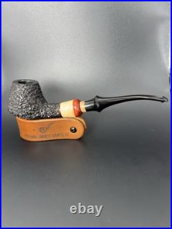 Briar Patch Pipery Rusticated Diplomat withMaple NEW, Unsmoked Tobacco Pipe