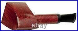 Briar Pickaxe Tobacco Pipe Straight Stem Artisan Red Color Smoking Bowl by KAF