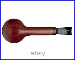 Briar Pipe Acorn Shaped Red Straight Stem Tobaco Smoking Bowl KAF Handmade
