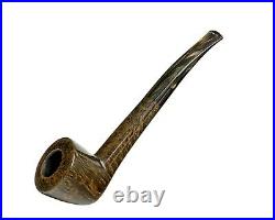 Briar Pipe Kit Dublin Smoking Tobacco Bowl with Wooden Stand Rack Holder KAF