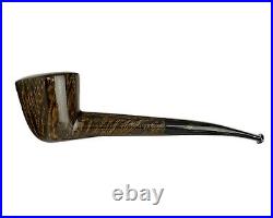 Briar Pipe Kit Dublin Smoking Tobacco Bowl with Wooden Stand Rack Holder KAF