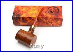 Briar Pipe Pipes Poker Handmade Wooden 9mm Filter Tobacco Smoking KAFpipe