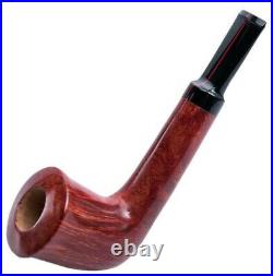 Briar Pipe Straight Dublin Long Shanked Red Tobacco Smoking Bowl KAF Handmade