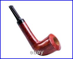 Briar Pipe Straight Dublin Long Shanked Red Tobacco Smoking Bowl KAF Handmade