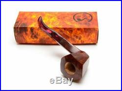 Briar Pipe Tobacco Smoking Hexagon Freehand Wooden Handmade KAFpipe Collectible