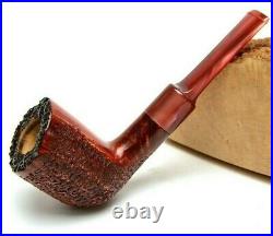 Briar Plateaux Rustic Billiard Pipe Straight Stem Tobacco Smoking Bowl by KAF