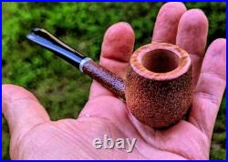 Briar Smoking Pipe Handcrafted Elegant Smoking Pipe Sicilian Briar wood