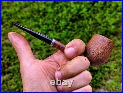 Briar Smoking Pipe Handcrafted Elegant Smoking Pipe Sicilian Briar wood