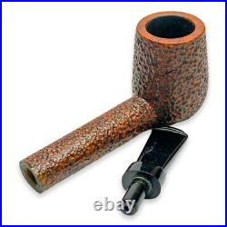 Briar Tobacco Pipe Lovat Rusticated Straight Stem Wooden Smoking Bowl by KAF