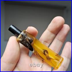 Briar Tobacco Smoking Pipe-Masterpiece by Desislav Gechev-Skull Sculptural Pipe