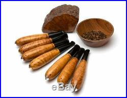 Briar Wood Cigar 9 mm Filter Tobacco Smoking Handmade KAFpipe
