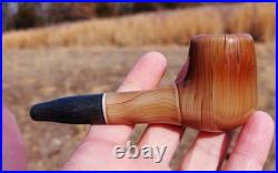 Briar Wood Glass Contemporary Apple Pipe USA Made