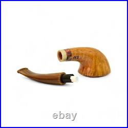 Briar freehand artisan special unique handmade smoking tobacco sherlock pipe